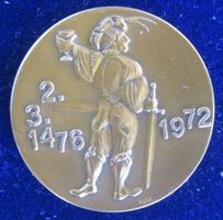 Schlacht bei Grandson 1476 - Bronze 33 mm
