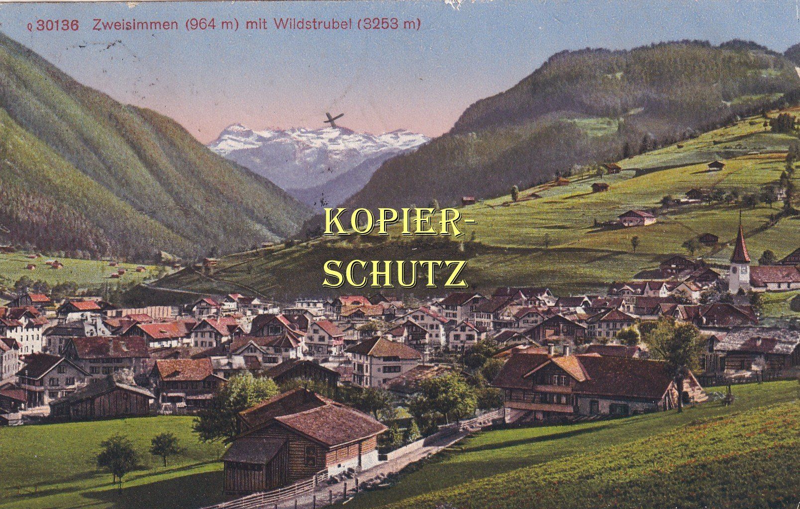 Cartoline postali: Zweisimmen /bb – Usato da Hombrechtikon venduto da Rudolf07