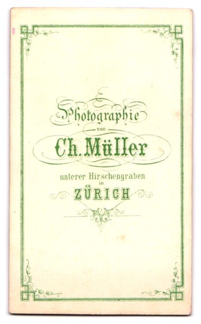 Fotografie & Manifesti: Fotografie Ch. Müller, Zürich, unterer – Usato da Berlin venduto da bartko-reher 1
