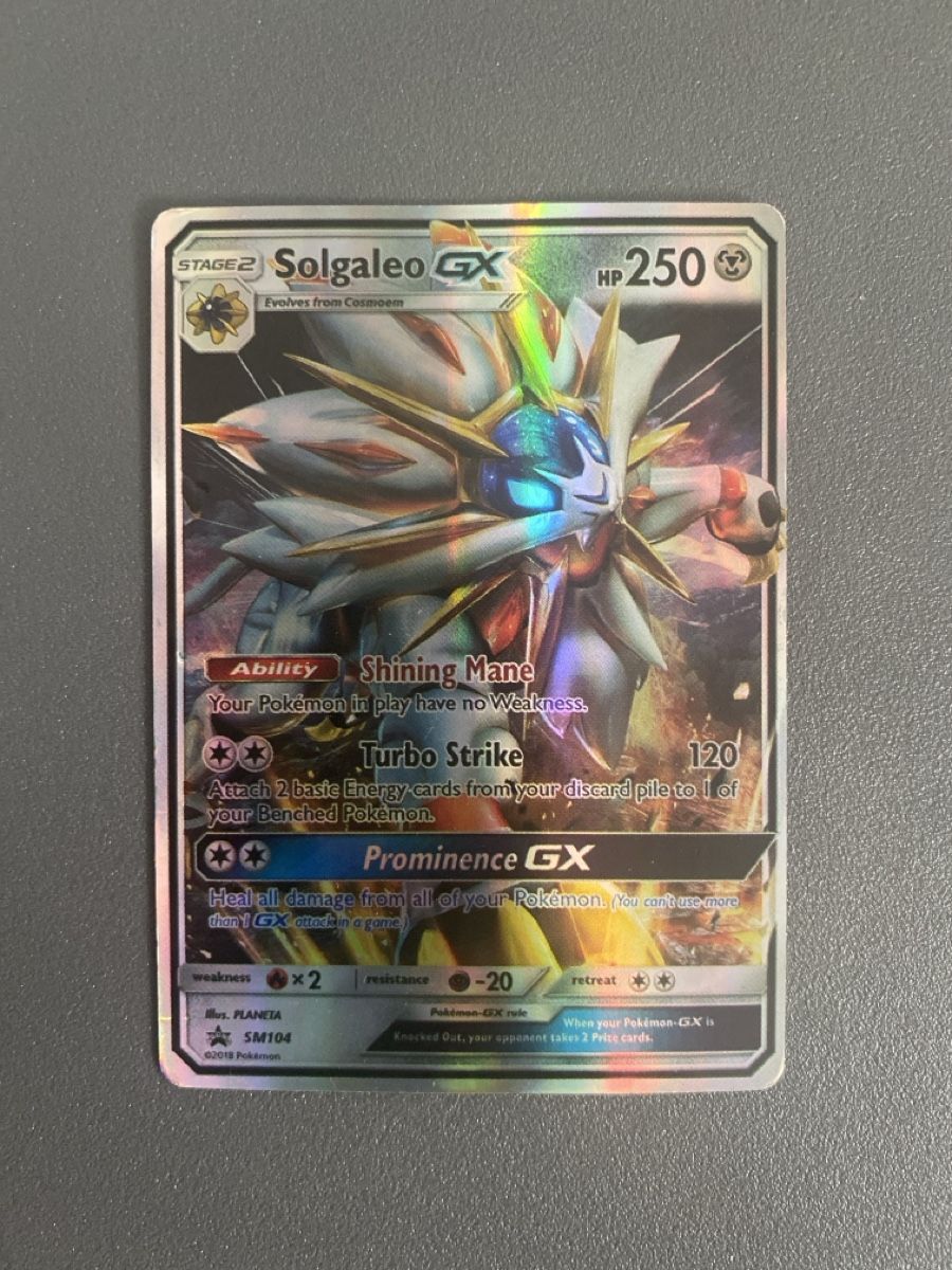 Pokémon Carte collezionabili: Solgaleo GX – Usato da Tägerig venduto da oiluig83