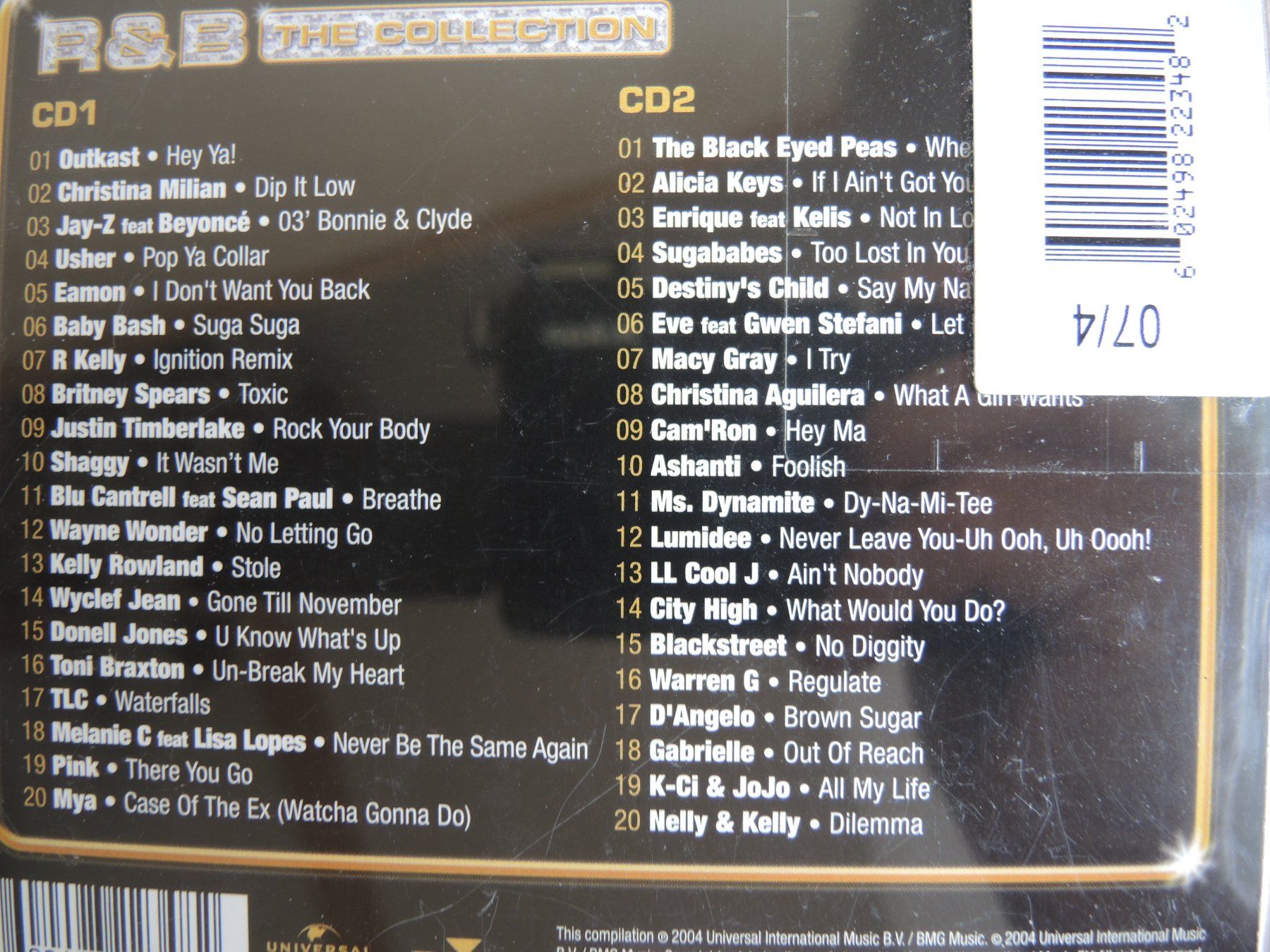 CD: Doppel CD R & B THE COLLECTION R&B – Usato da Rorschach venduto da maeck8 3