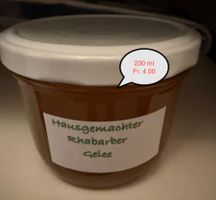Rhabarbergelee   Hausgemacht 230 ml