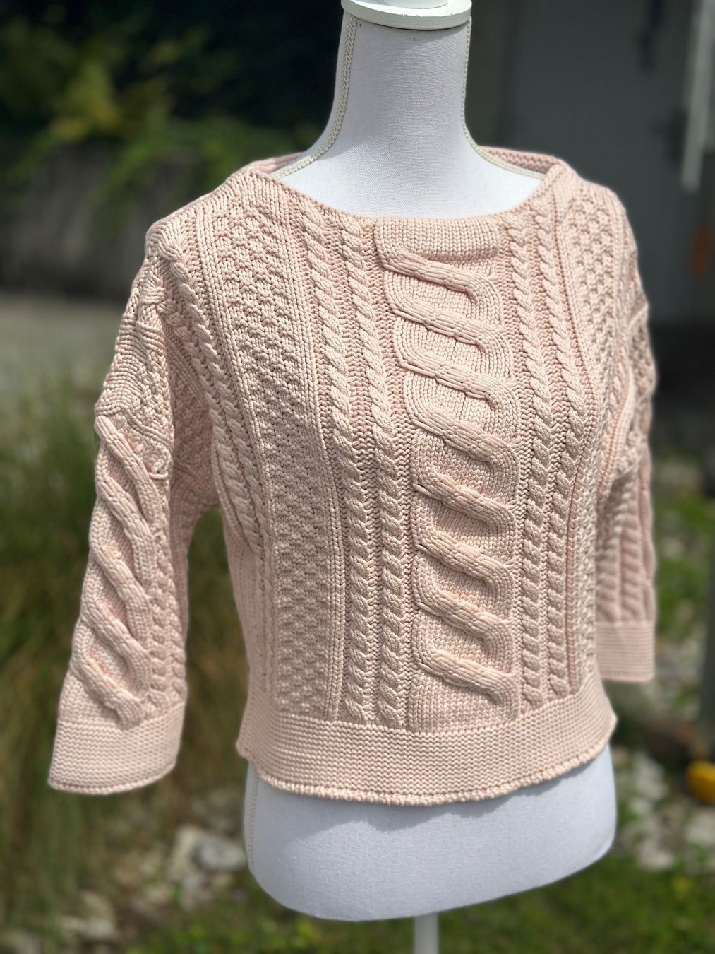 Max Mara Maglioni & Felpe: WEEKEND MaxMara Schicker Pullover, rosa, Gr. S,100% Coton – Usato da Zufikon venduto da Modestil365 2