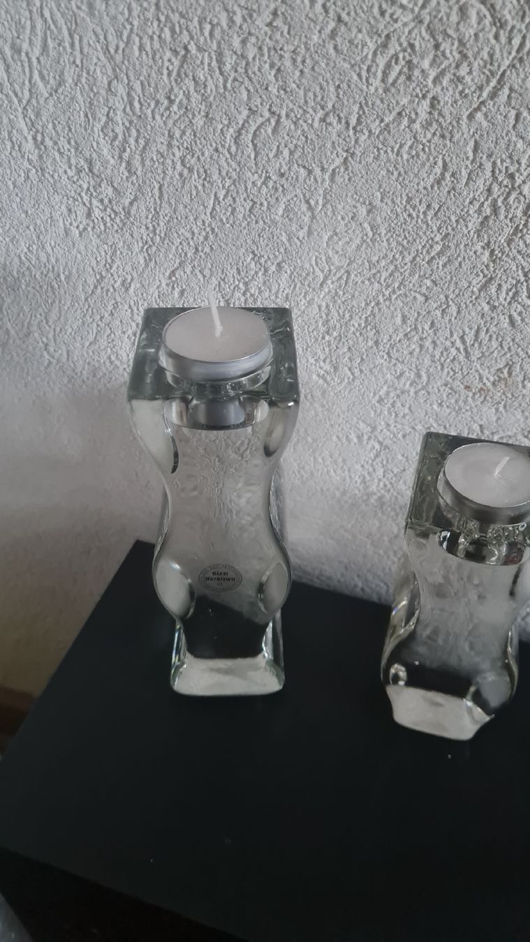 Glasi Hergiswil Portacandele: Glasi Hergiswil – Nuovo (secondo la descrizione) da Münsingen venduto da Cuci31 1