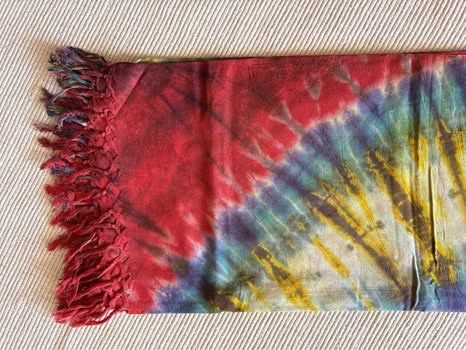 Foulard & Sciarpe: NEU Boho Batik Tuch handmade – Nuovo e nell'imballaggio originale da Malters venduto da Gisi80 2