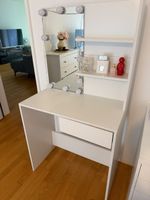 Schminktisch weiss mit Spiegel und Beleuchtung neu