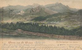 St. Gallen - Gruss aus... col. + 1898
