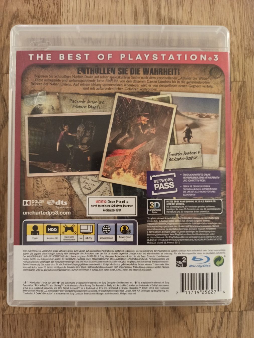 Giochi: Uncharted 3: Drake's Deception PS3 – Usato da Oberweningen venduto da mar_87mx 1