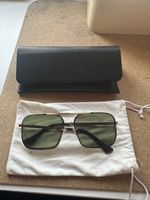 NINETYNINE Sonnenbrille Aviator Gold Grün