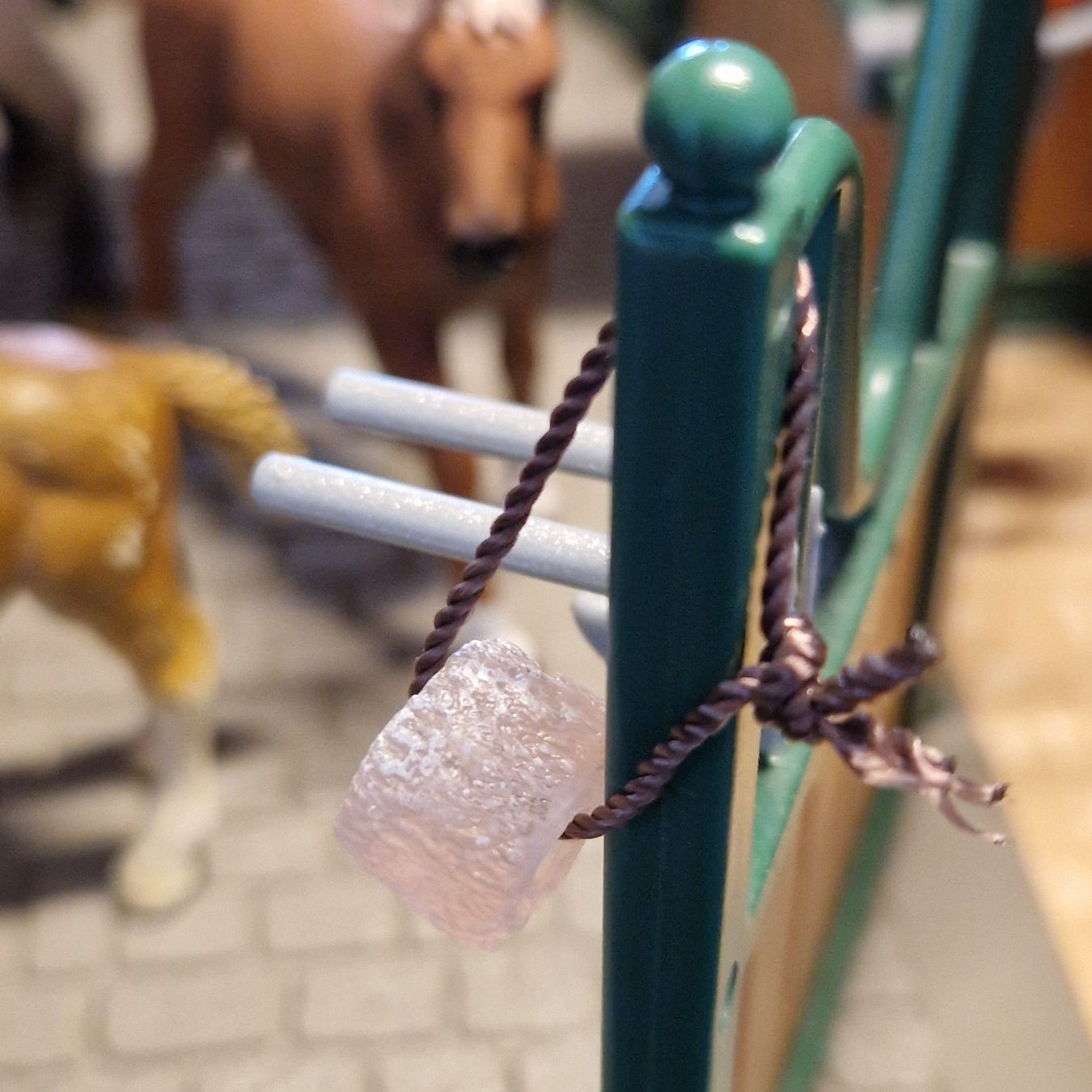 Schleich Giocattoli: Schleich Farmwelt Pferdestall mit Pferden – Usato da Gränichen venduto da sunchi07 7