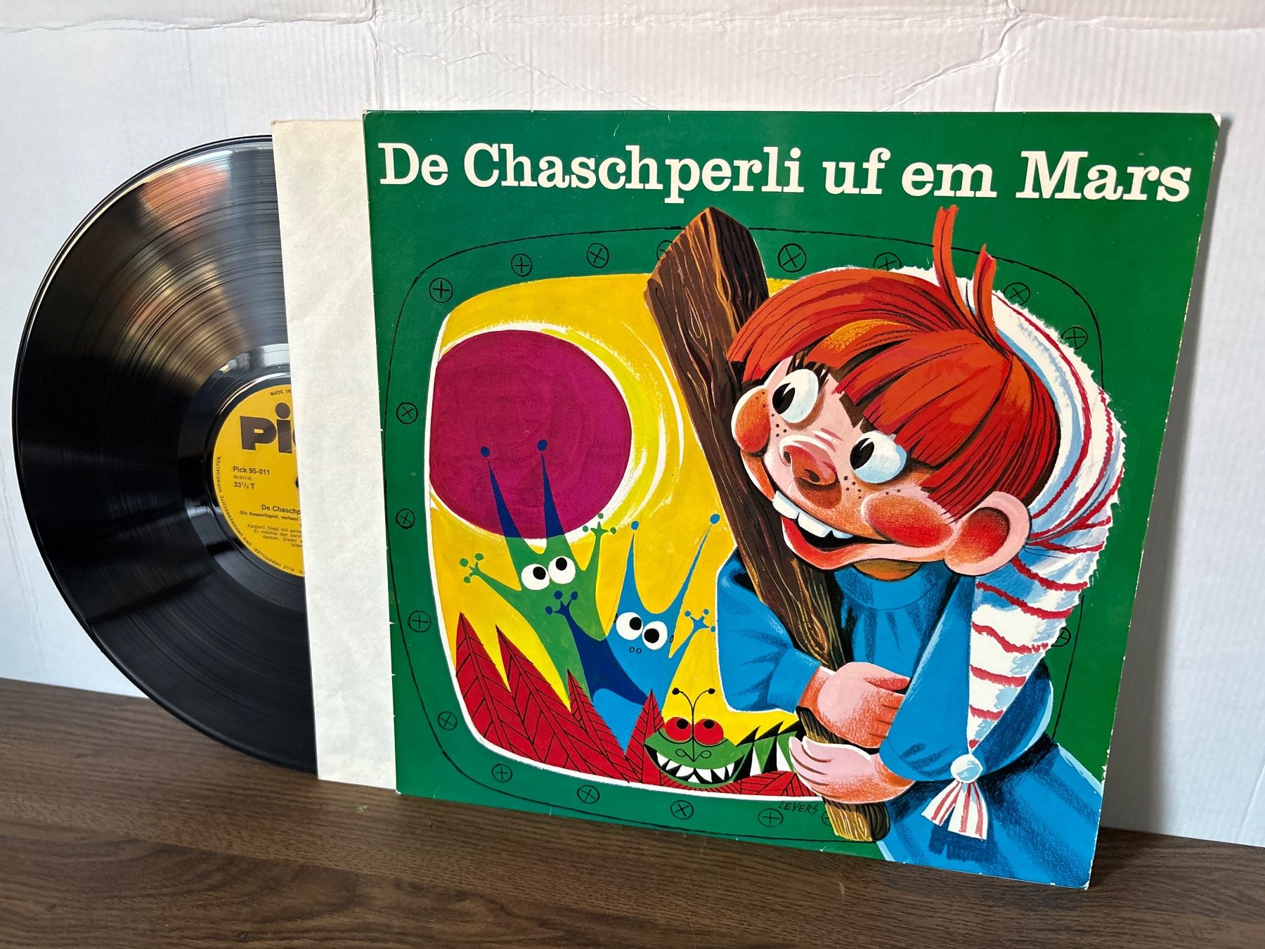 Dischi in vinile: De Chaschperli uf em Mars - Schallplatte - Pick - 1970 – Usato da Andwil SG venduto da Rainboli