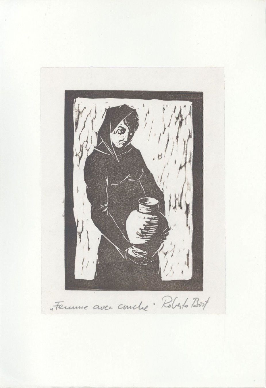 Xilografie: Roberto Bort, 1933-2022, Dotzigen – Nuovo (secondo la descrizione) da Biel/Bienne venduto da 07helios032