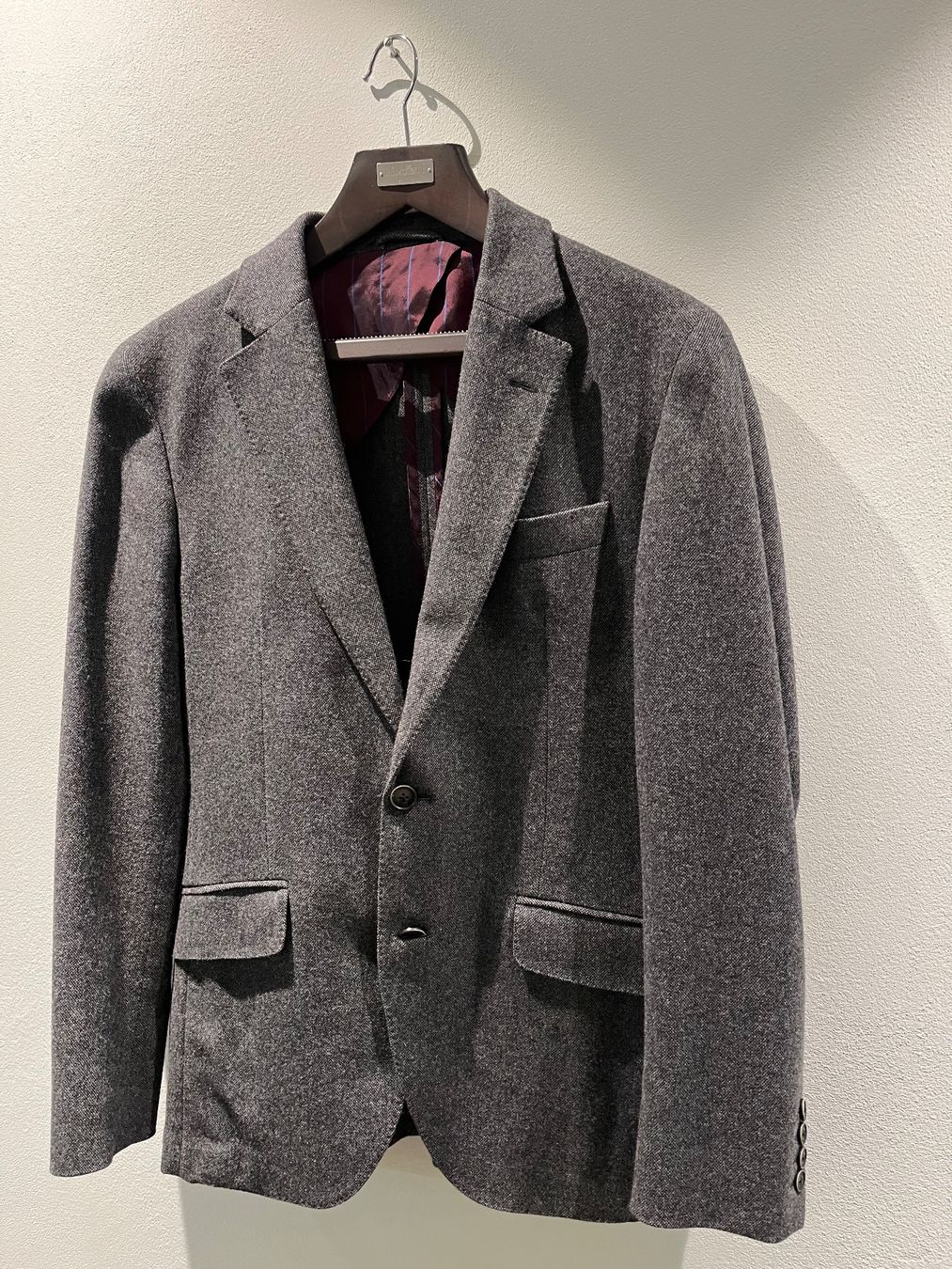 Hackett Completi: Hackett Jackett / Blazer, neu, Grösse S, Grau – Nuovo (secondo la descrizione) da Oberweningen venduto da Lake1980 1