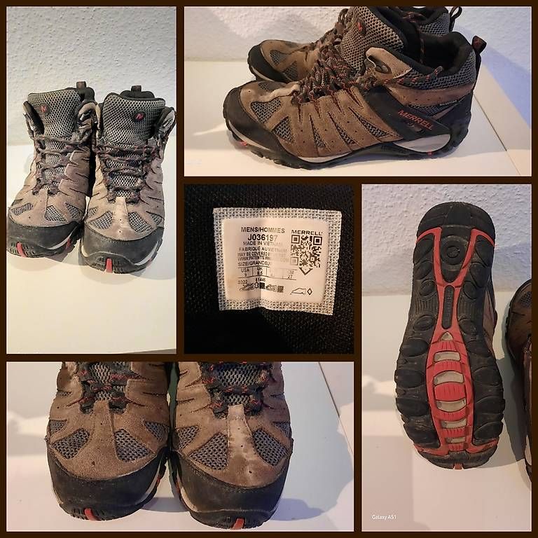 Herrenschuhe: ***MERRELL*** Wanderschuhe Gr 43 – Gebraucht aus Wädenswil von H2H_Secondhandshop