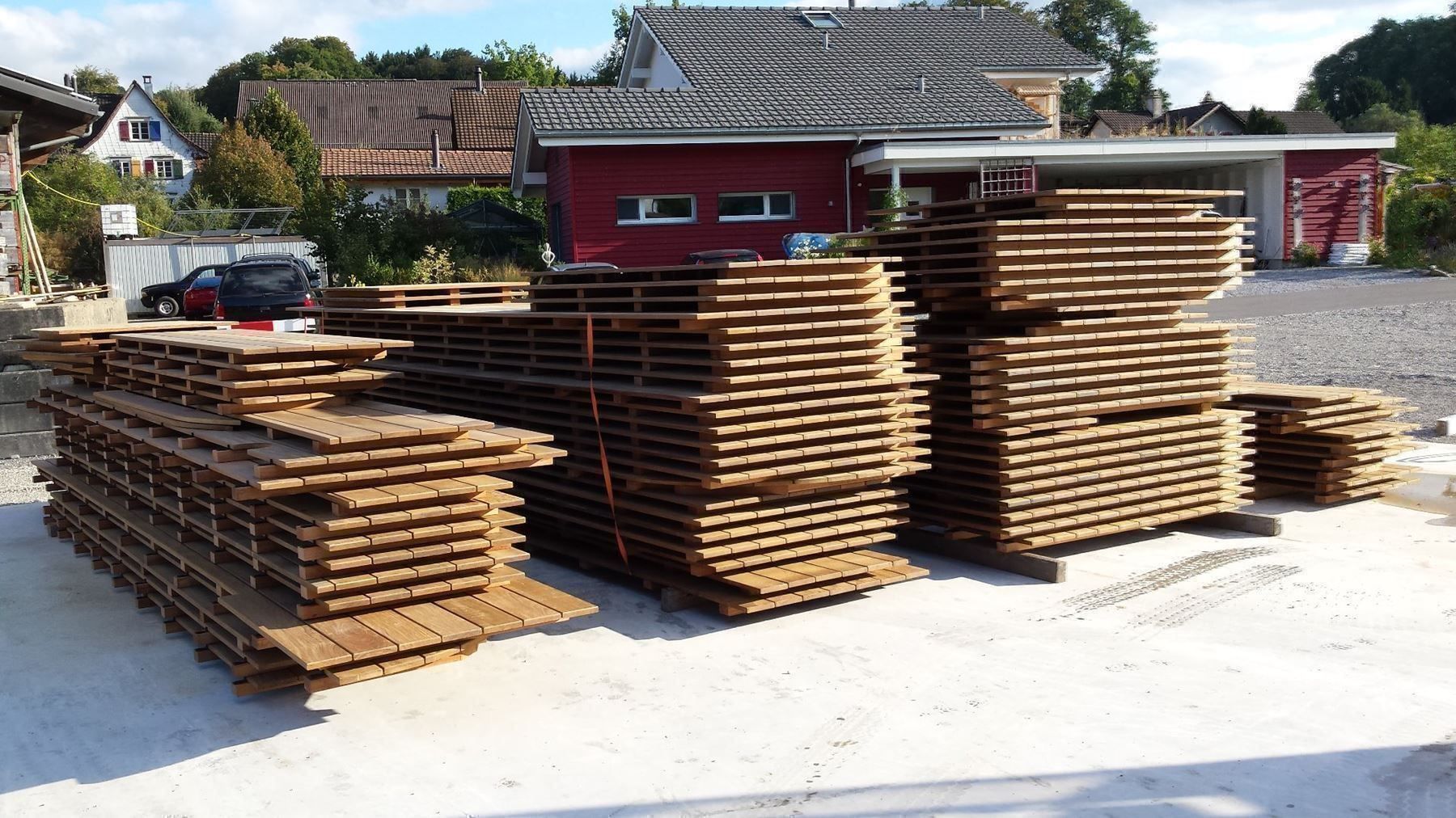 Articoli in legno: Terrassen Rost IPE – Nuovo (secondo la descrizione) da Wuppenau venduto da Holzmann1 9