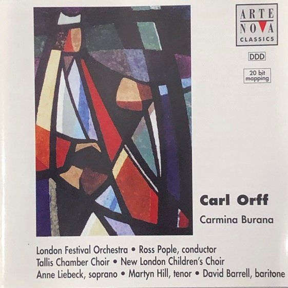 CD: Orff - Carmina Burana – Usato da Grüningen venduto da azulamarillo