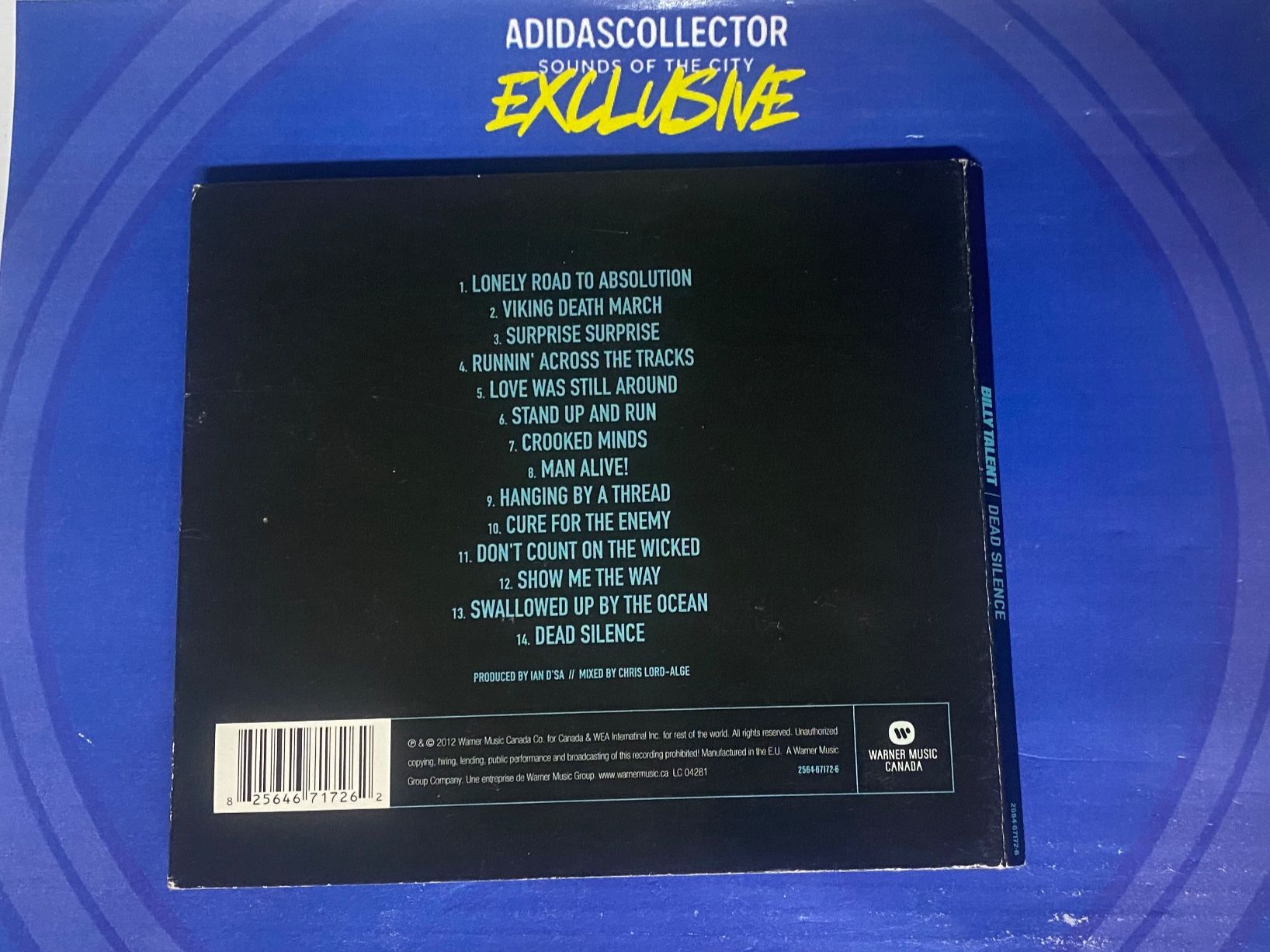 CD: Billy Talent-Dead Silence – Usato da Muri b. Bern venduto da AdidasCollector 1
