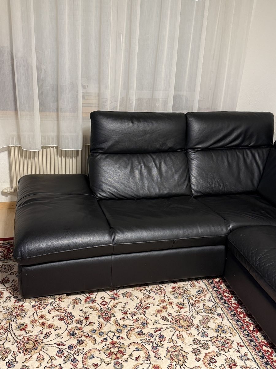 Sofas: Sofa aus echtem Leder – Gebraucht aus Trasadingen von Kaffee.mann 3