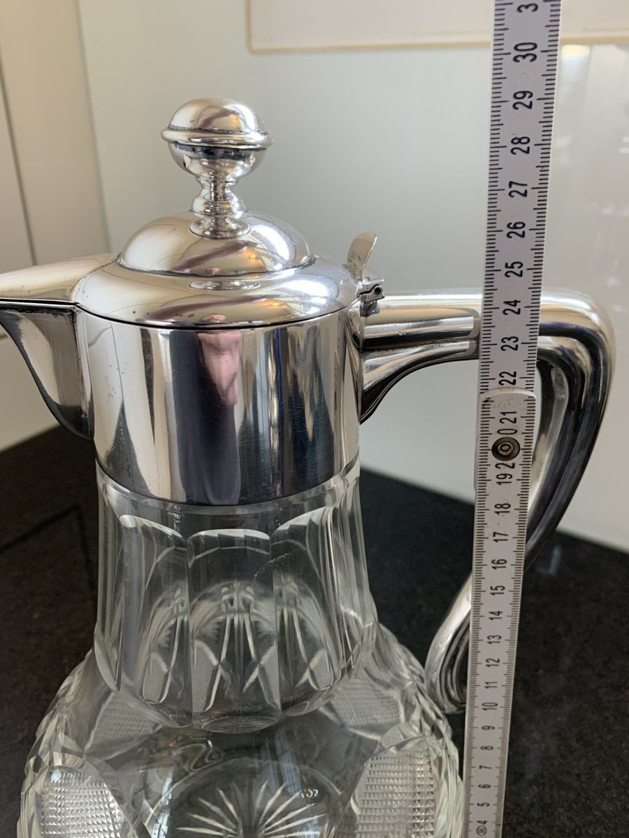 Karaffen: Karaffe mit Silberverschluss – Gebraucht aus Zollikofen von ausmisten_at_home 5