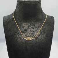 Echt 18K Gold - 3x Diamant Collier