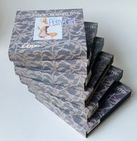 SAMMLERSET VON 6 PETTY PIN UP ZIPPOS 1997 / 98. UNGEBRAUCHT