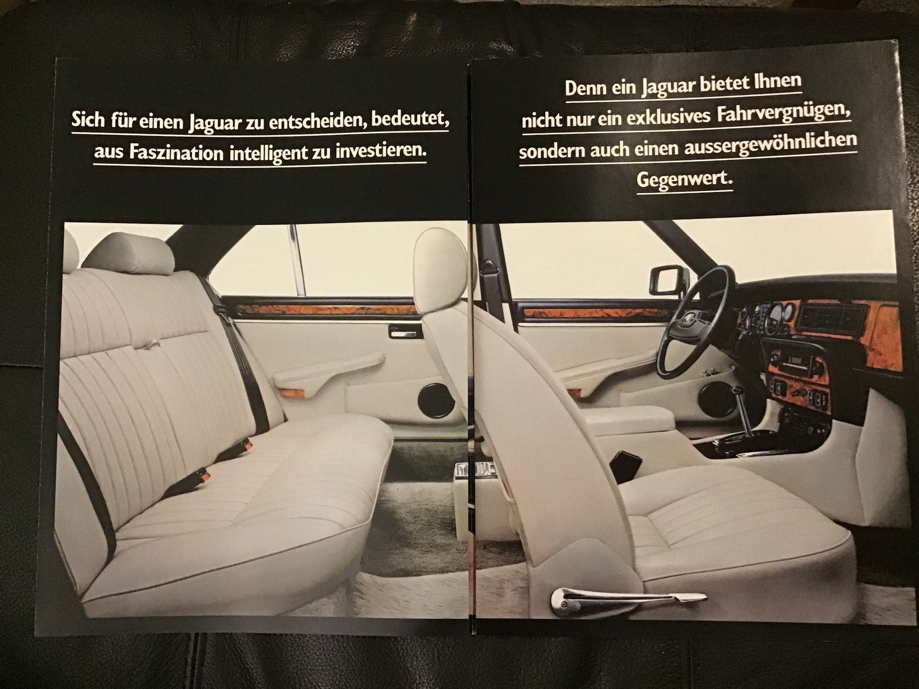Jaguar Documenti: Jaguar Programm Faltprospekt – Usato da Scherzingen venduto da Starseller62 1