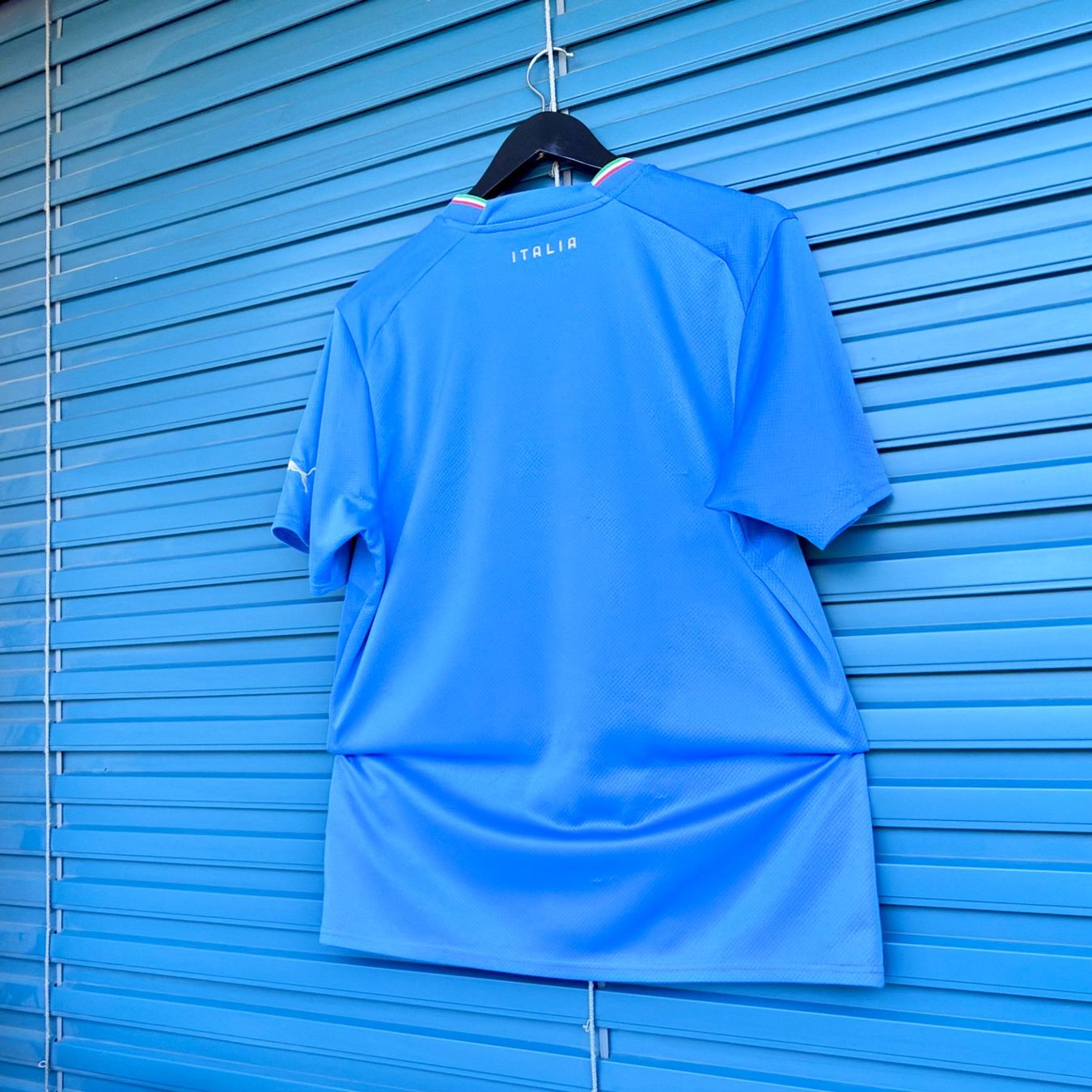 Puma Canottiere & Pantaloni: Maillot Italie Puma Bleu – Usato da Thônex venduto da Suisse.Shopping 6