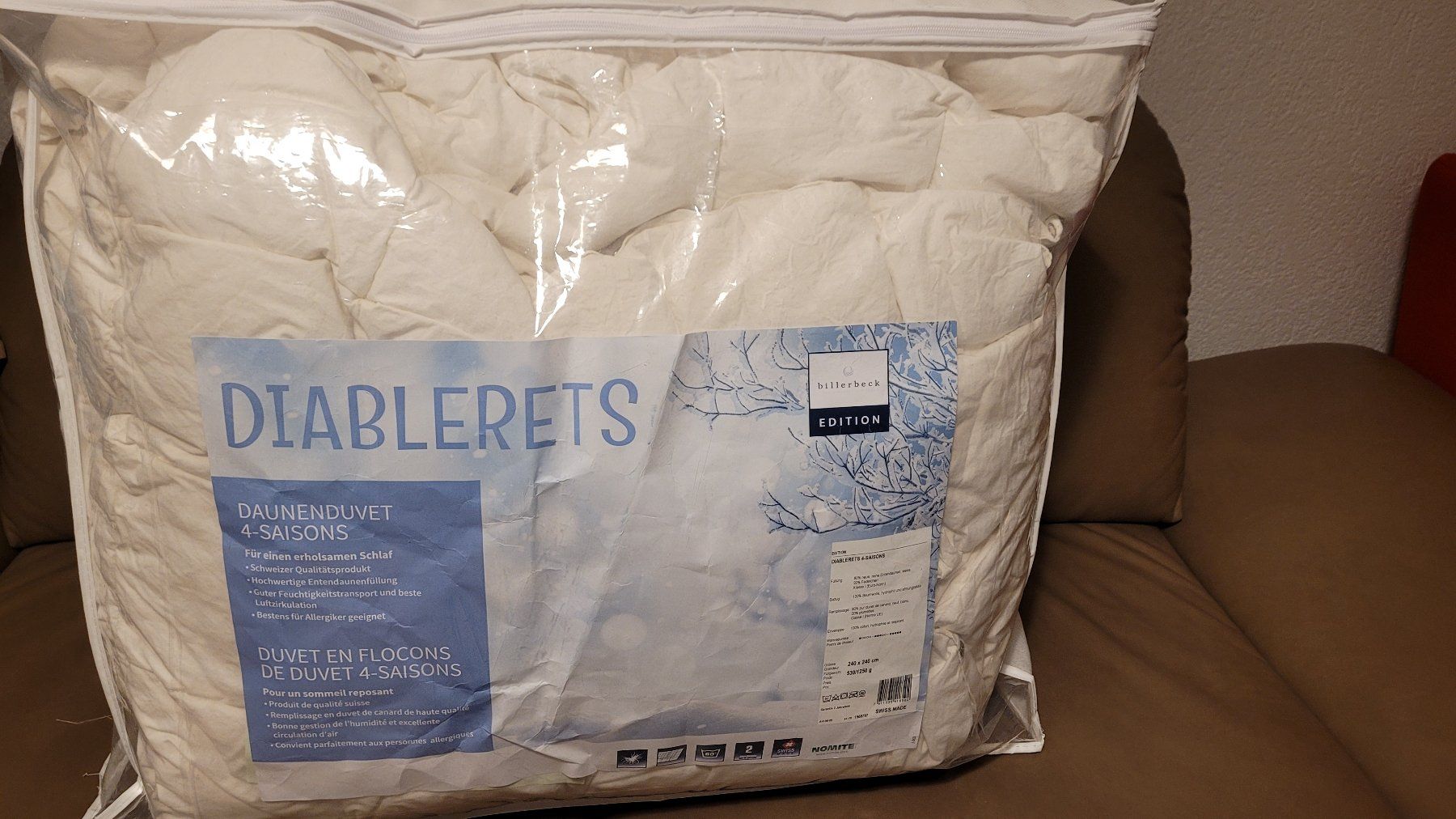 Coperte: Daunenduvet von Billerbeck – Usato da Zürich venduto da dar_gh6b