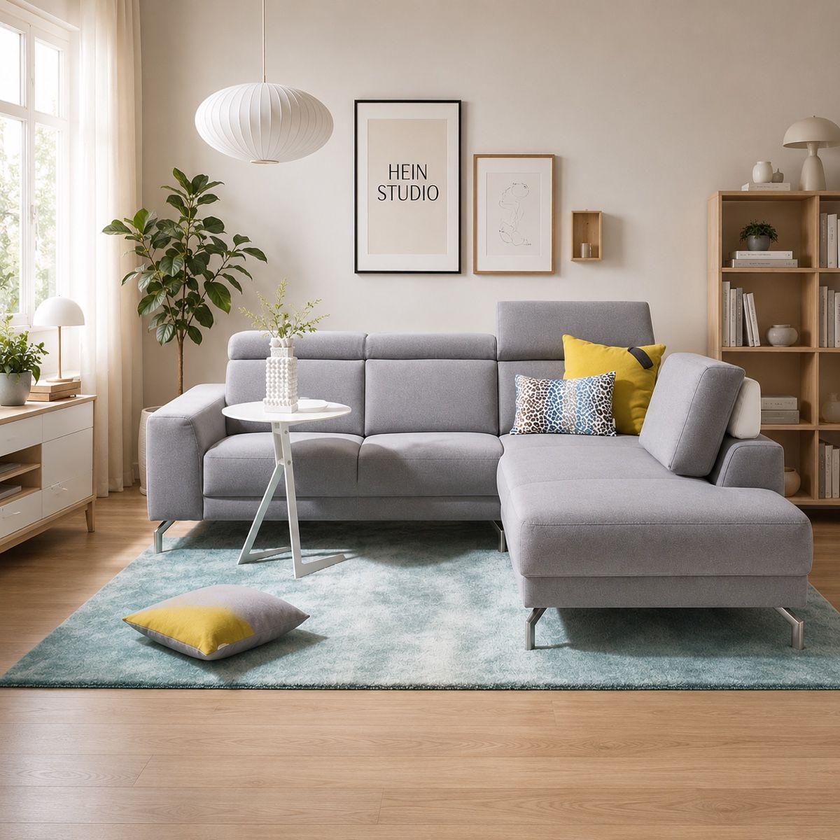 Divani: XOOON Ecksofa  Fr.2600 Sofa Longchair hellgrau Top Zustand – Usato da Rotkreuz venduto da beltraum 2