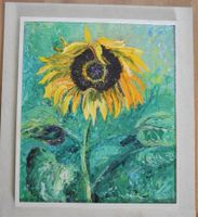 Sonnenblume im Grünen Tournesol dans le vert Girasole sign