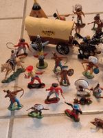 Western Figuren Set – Cowboys & Indianer aus den 70er/80er