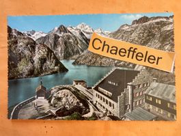 Grimsel-Hospiz. Blick auf Finsteraaehorn