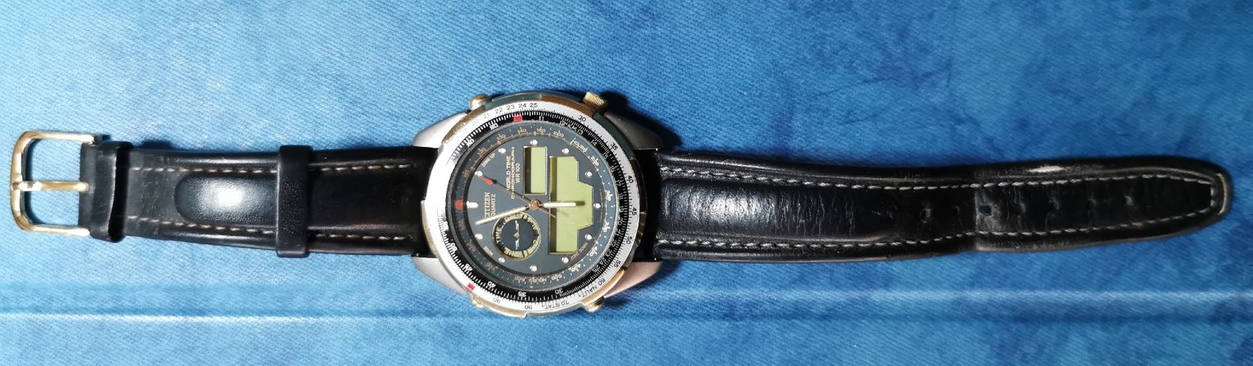 Citizen Orologi: Citizen Chronograph Quarz f – Usato da Wangen b. Olten venduto da W196
