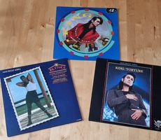 "King" Vinyl-Bundle 1 LP + 2 Maxis (UK, 80er) near mint!
