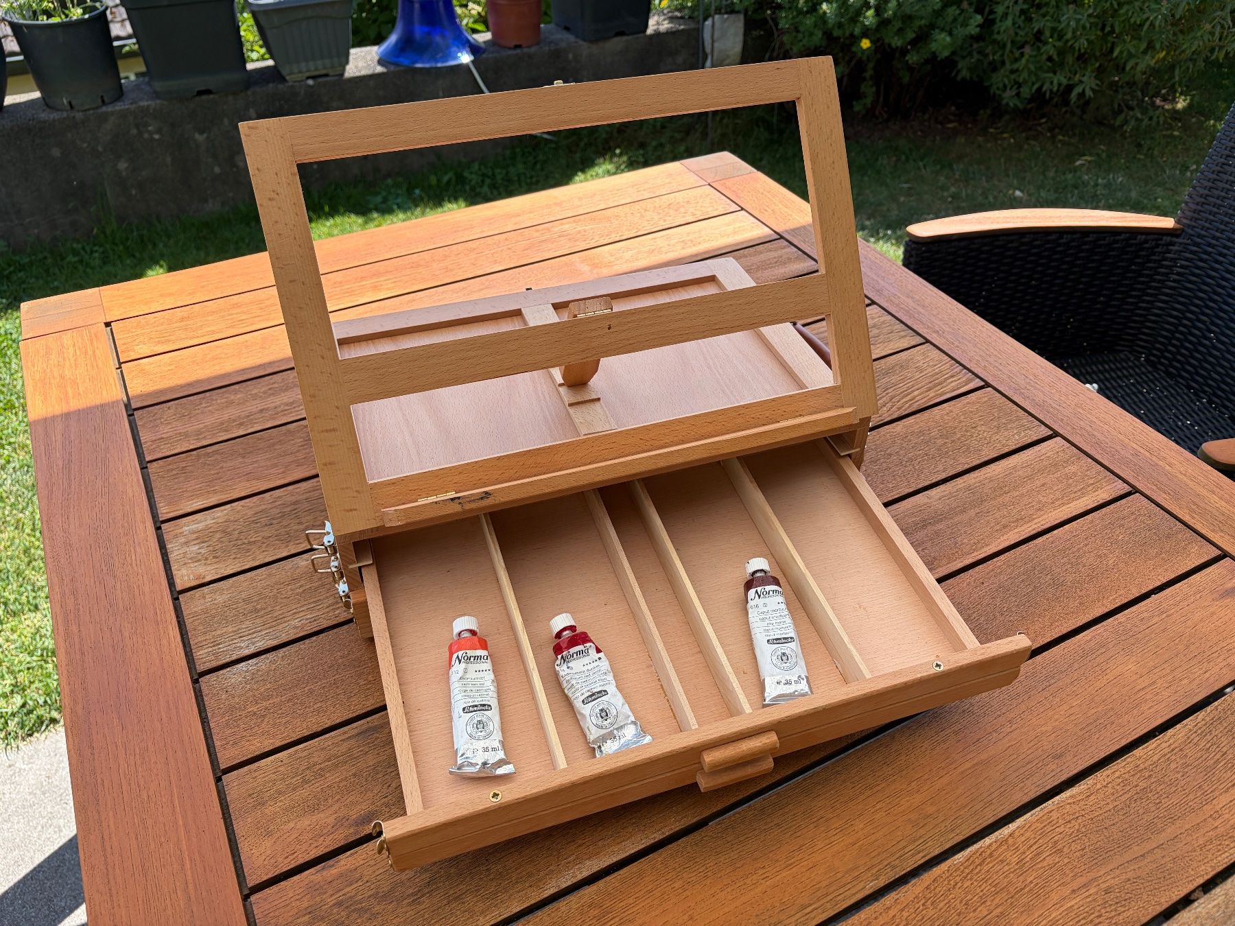 Valigie: Plein Air Malkoffer – Usato da Hombrechtikon venduto da Dokmasa 1