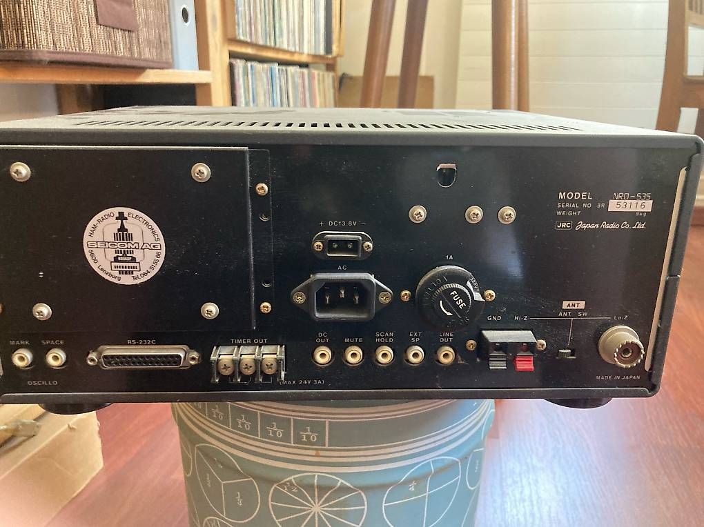 Radio: JRC NRD-535 (General Coverage Communications Receiver) – Usato da Rüschlikon venduto da Mingus.28 1