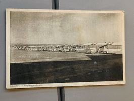 Alte Flieger Karte / Dübendorf - Flugzeug Geschwader 1925