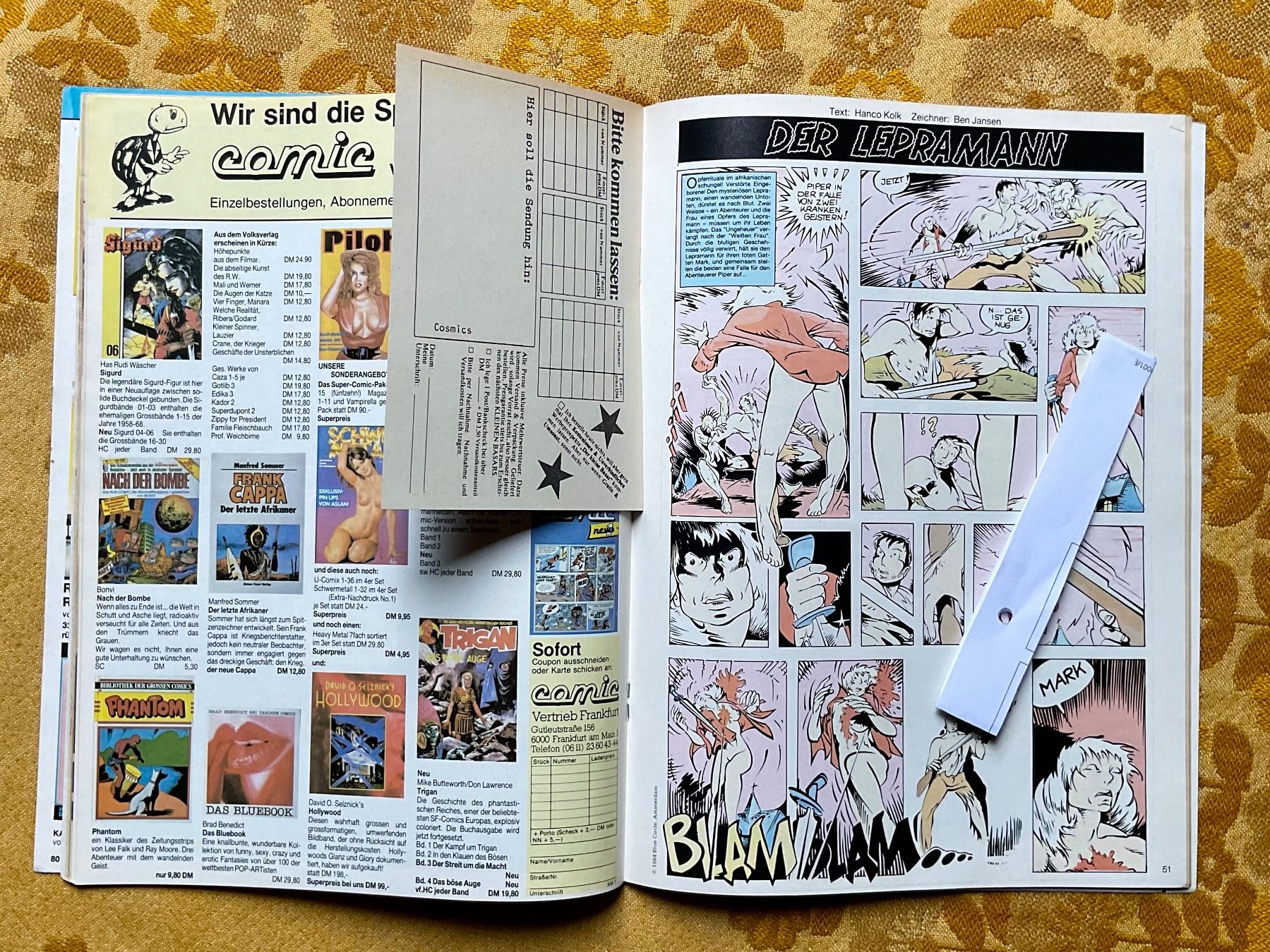 Comics: Cosmics Heft Nr 3 von 1984 – Gebraucht aus Endingen von nathan05 7