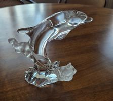 Nachtmann Kristallglas Delphin, schöne Deko