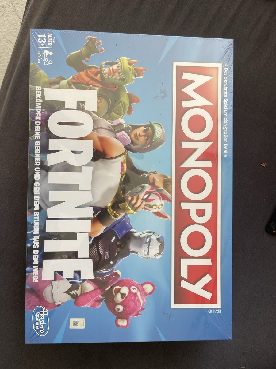Hasbro Giochi: Monopoly Fortnite – Nuovo e nell'imballaggio originale da Neuheim venduto da chkl77
