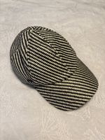 Geflochtene Sommercap von Opus – schwarz-weiss (Ablika Cap)