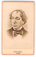 Fotografie Portrait Benjamin Disraeli, 1