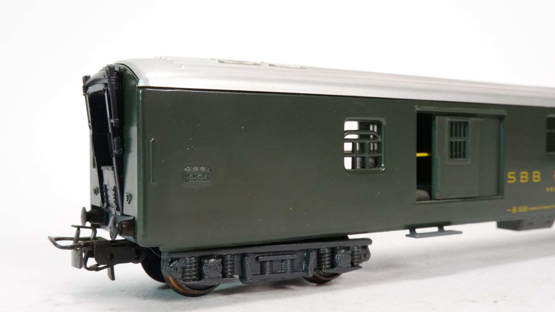 Hag Modelleisenbahnen: e60 HAG SBB Gepäckwagen grün – Gebraucht aus Thun von evinka_gmbh