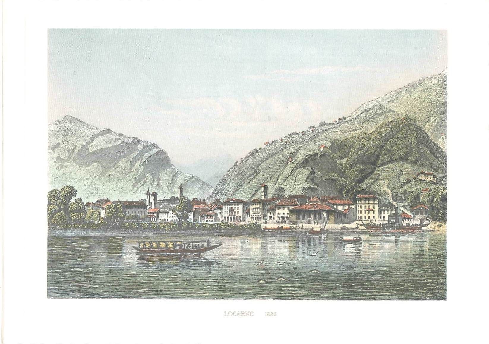 Ansichtskarten: Locarno formato 21 x 15 – Gebraucht aus Biasca von Blenio71