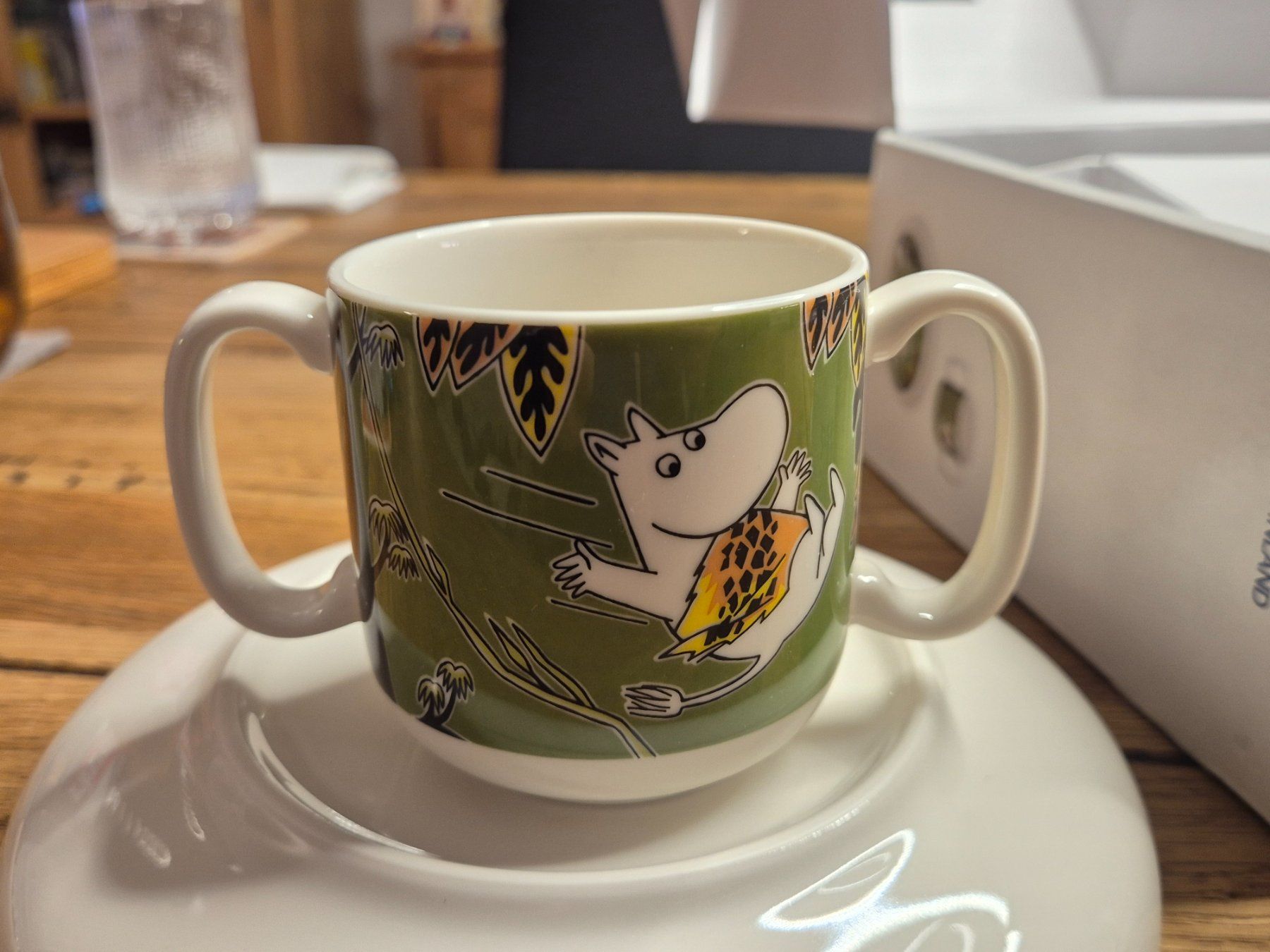 Arabia Set di piatti: Arabia Kindergeschirr Jungel Moomin – Nuovo e nell'imballaggio originale da Oberdiessbach venduto da Finland1977 5