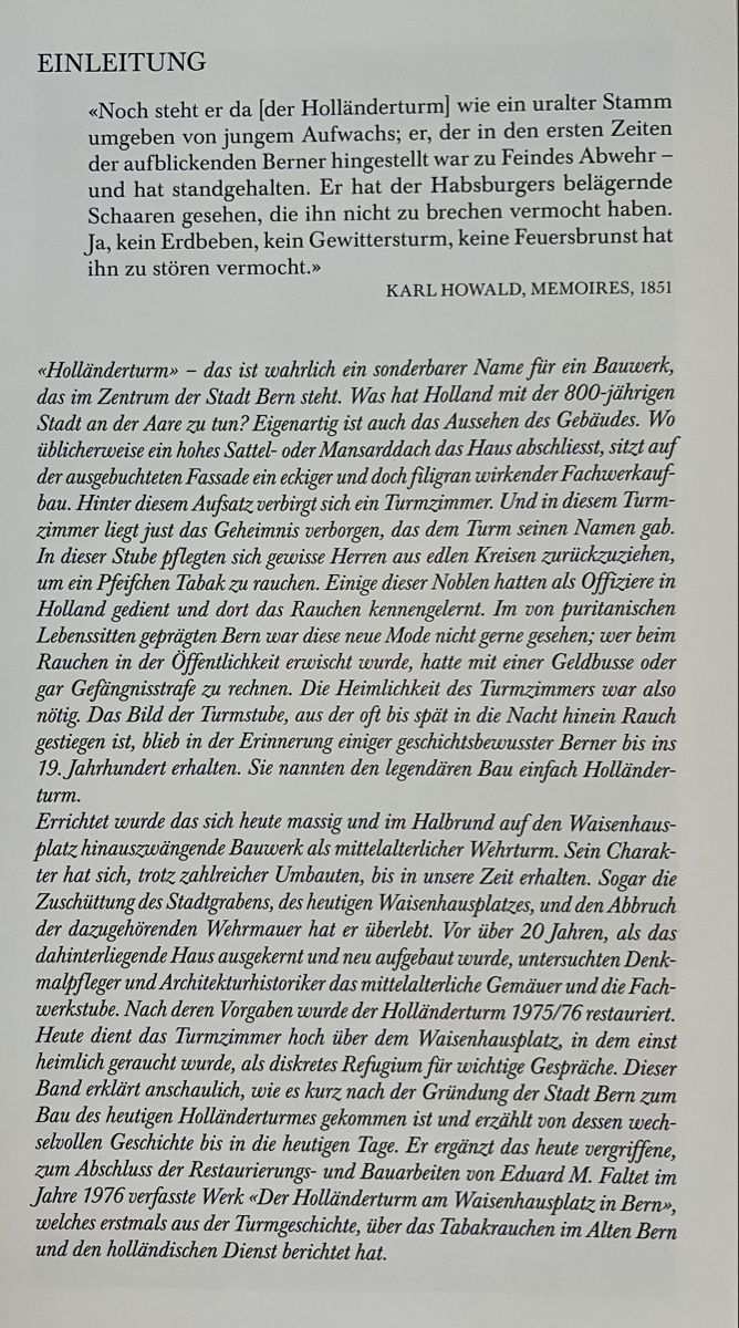 Libri: Holländerturm Bern, Die Entstehung der Stadt Bern – Nuovo (secondo la descrizione) da Oberhofen Thun'see venduto da SwissTreasure 3