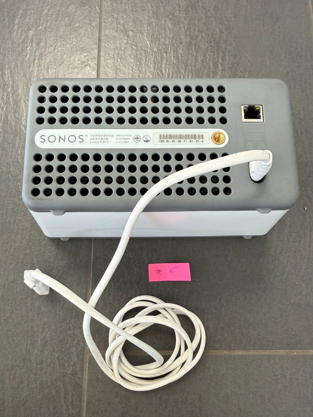 Sonos Casse acustiche: Sonos Play 3 Lautsprecher, weiss – Usato da Gossau ZH venduto da Frapa5 2