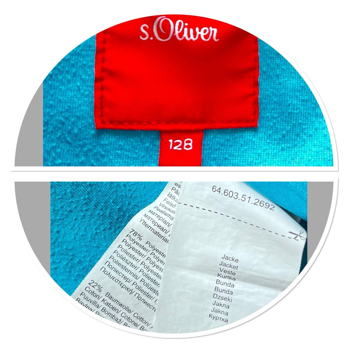 S.Oliver Giacche & Cappotti: S.Oliver Outdoor/Windbreaker Jacke 128 – Usato da Davos Platz venduto da Infinity795 9