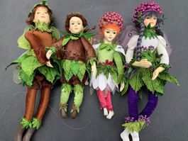 Puppen für Dekoration Feen/Elfen
