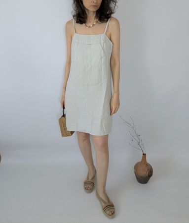 Leinenkleid Gr.38 leicht Sommerlich & Frisch wie